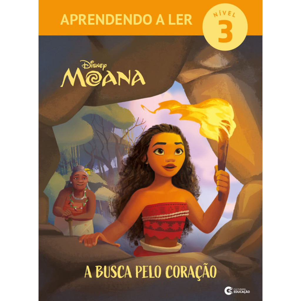 Aprendendo a ler nível 3 moana a busca pelo coração