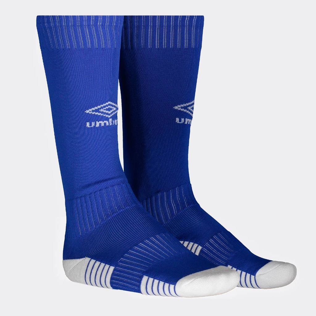 Meião Umbro Team Infantil Azul e Branca em Oferta na Shopee