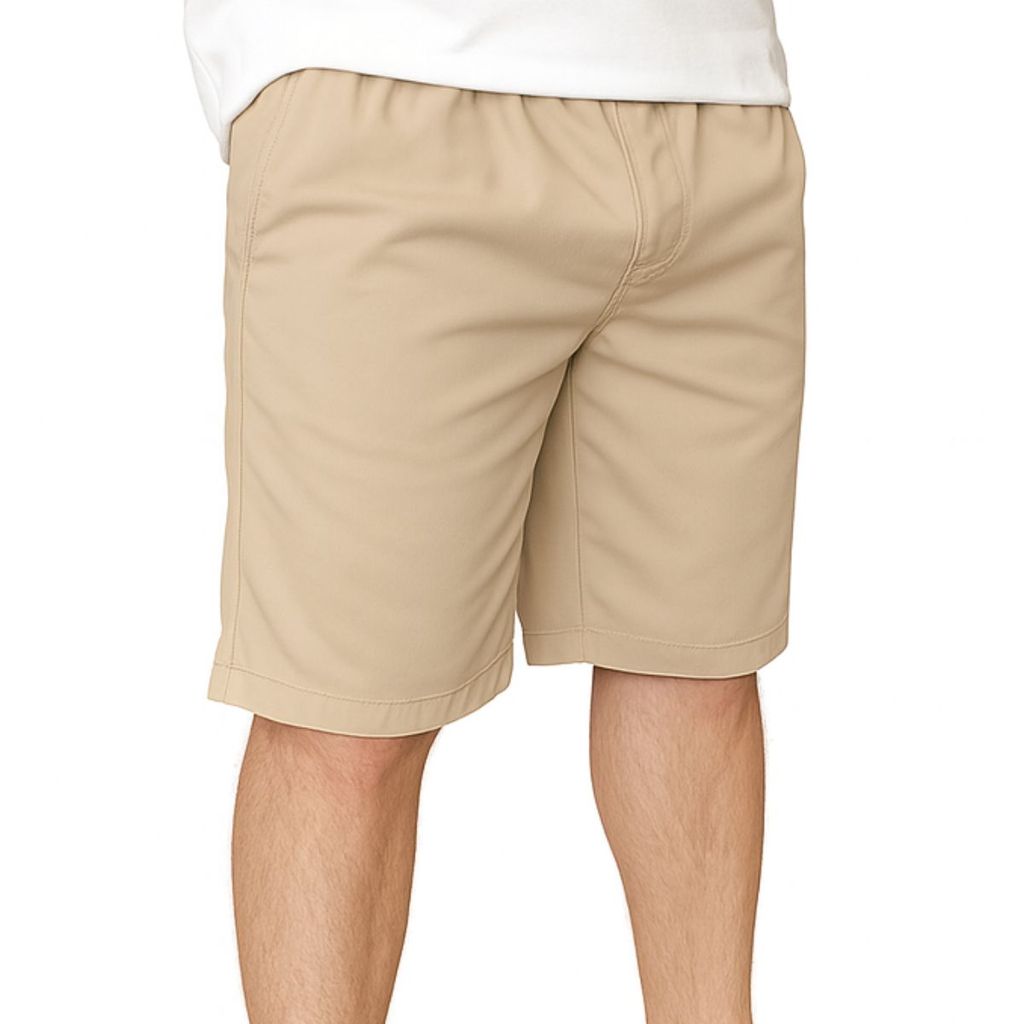 Bermuda De Tactel Presídio CPD  Caqui Short Penitenciária Plus SIze
