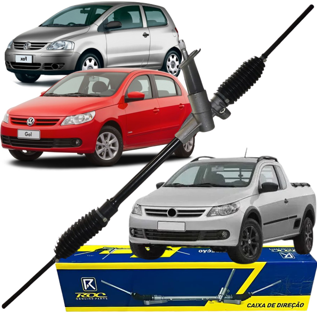 Caixa De Direção Mecânica Gol Fox Voyage Saveiro G5 Roc em Oferta na Shopee