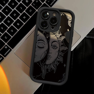 Softcase silicone Anti-impacto Místico Sol Lua Noite Celestial Para Samsung S25 EDGE PLUS S20 S23 FE S24 ULTRA A07 A17 A em Oferta na Shopee