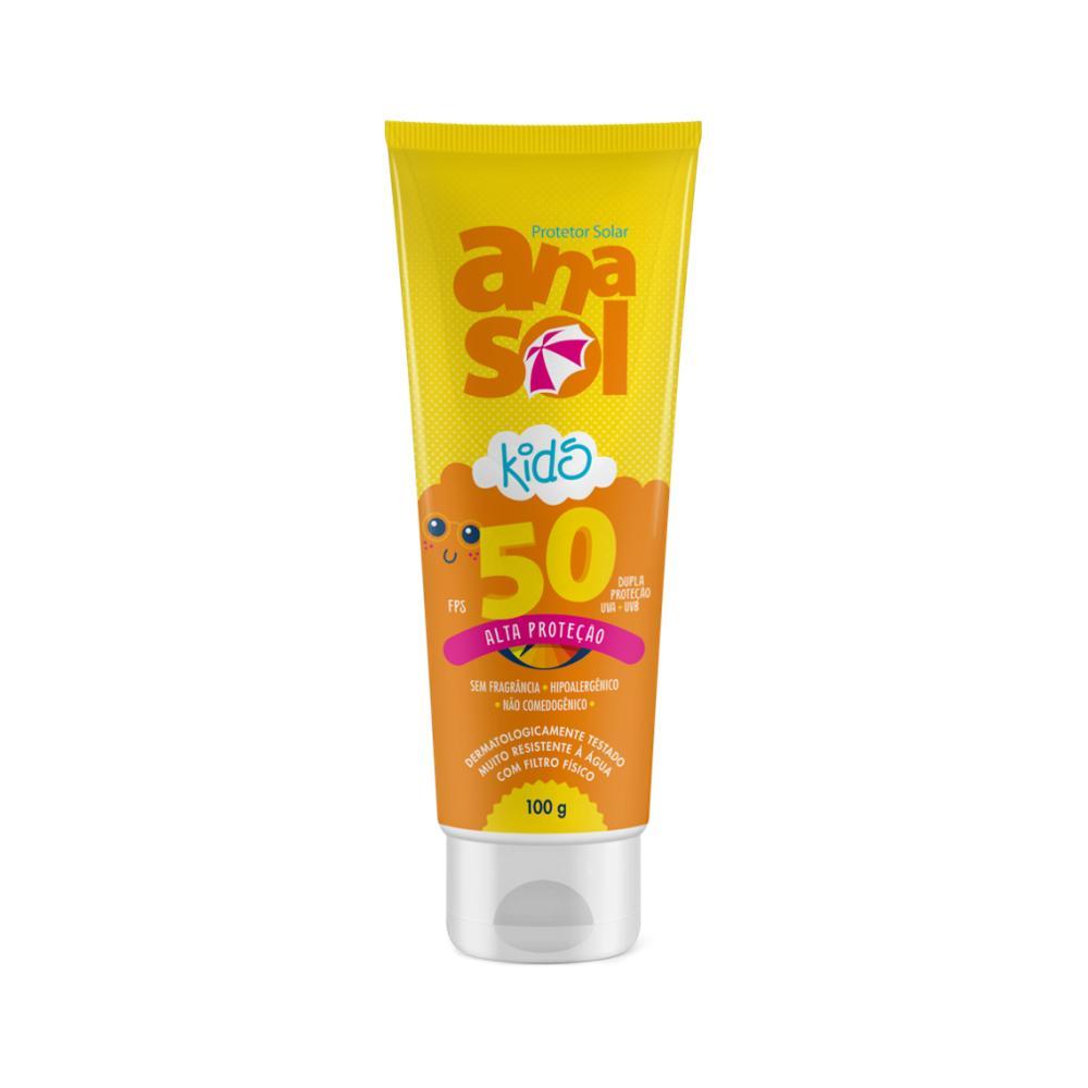 Protetor Solar Corporal Kids Anasol Fps 50 100g - Dahuer