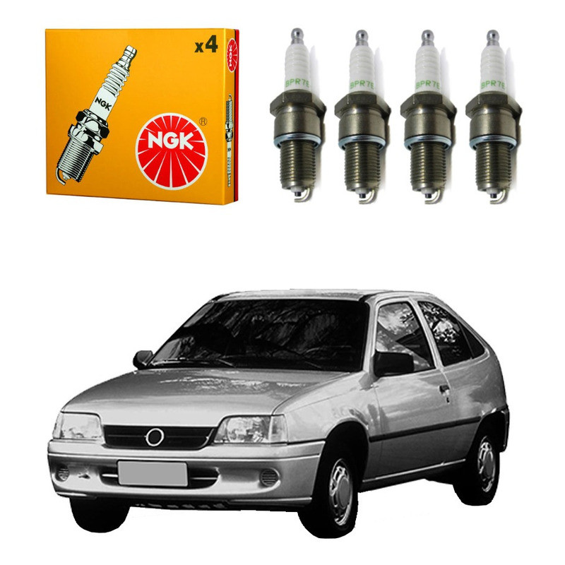 Jogo Velas Ngk Kadett Álcool 1.8 2.0 1992 A 1994