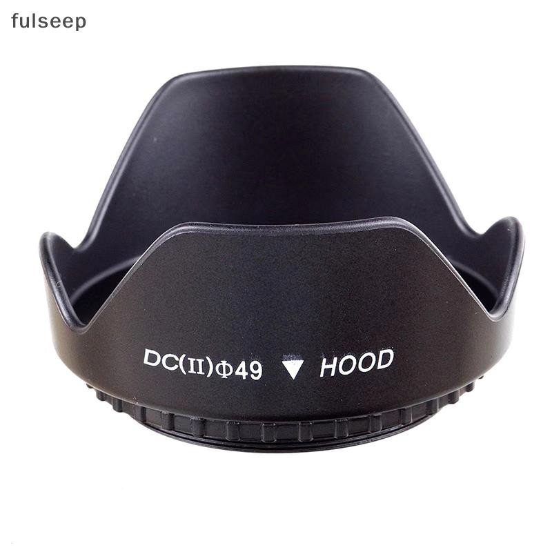 [fulseep] 1 Peça Para Nikon Sony DSLR SLR Câmera Lente Protetor Sombra Capa De 49/52/55/58/62/67/72/77/82mm BR