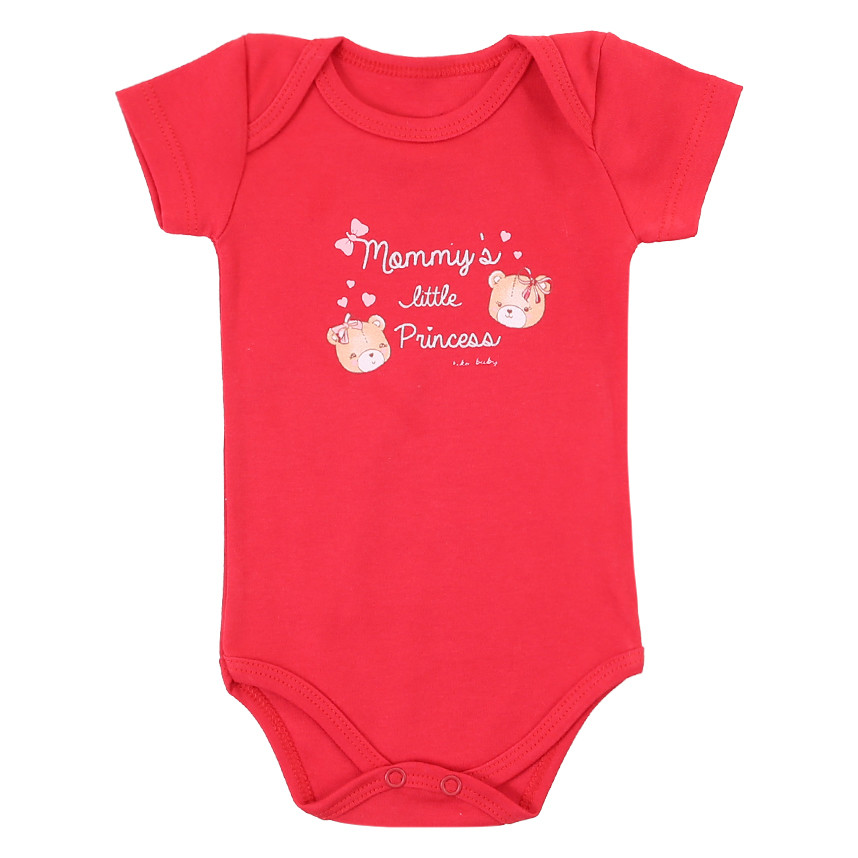 Kit Body Bebê Kiko Baby Estampa Ursinhas Fofas Em Suedine — imagem 2 de 2