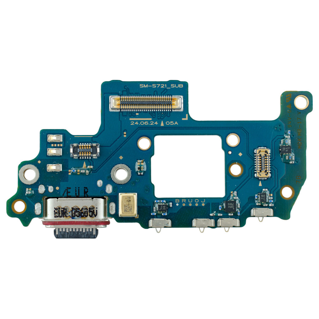 PLACA CONECTOR DE CARGA GALAXY S24 FE SM-S721B/DS ORIGINAL