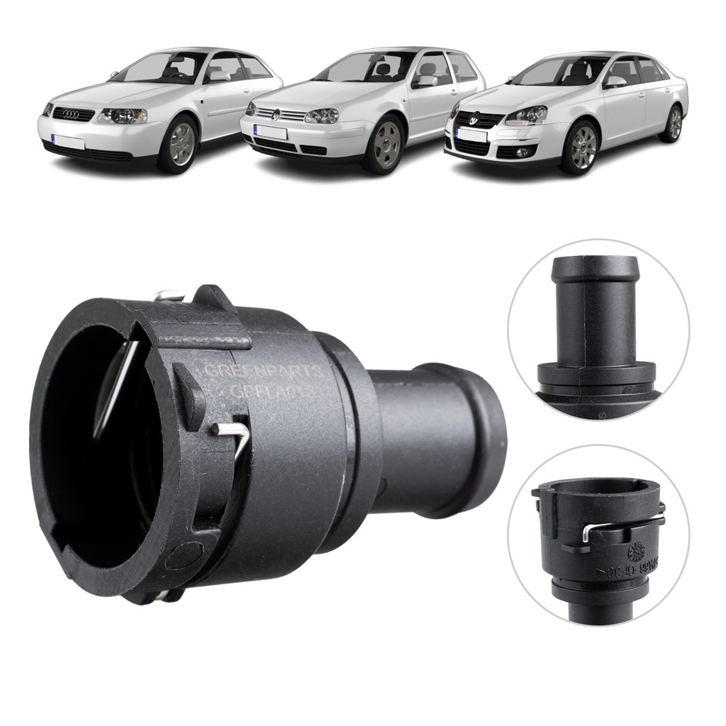 Flange Fluxo De Água Audi A3 2.0 2006-11/ Volkswagen Golf 2.0 1999-07/ Jetta 2005-10/ Passat 2.0 2006-11 - 3B0122291B em Oferta na Shopee