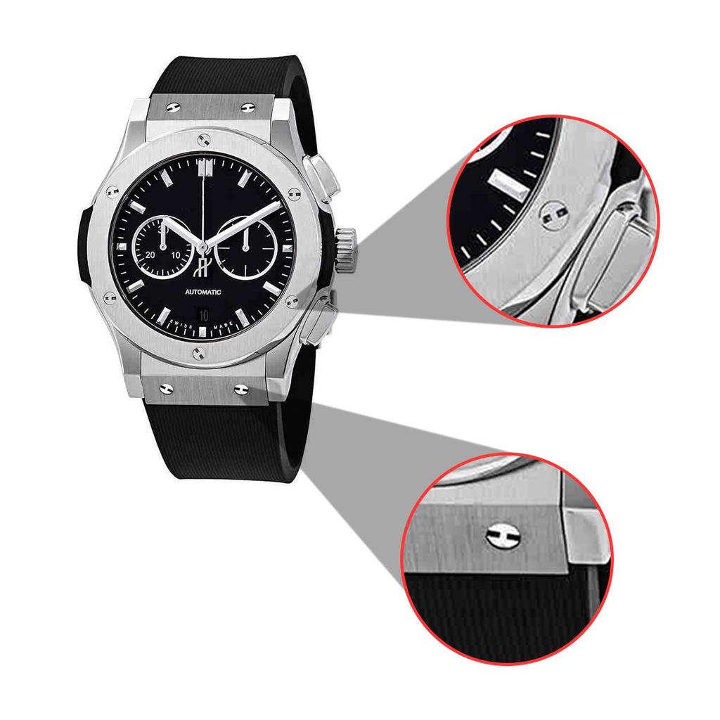 Parafuso Aço Inoxidável Para Pulseira e Bezel Relógio Hublot Big Bang Prata