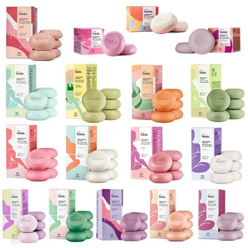 Sabonete em Barra Natura Tododia Cx Com 5 UNIDADES em Oferta na Shopee