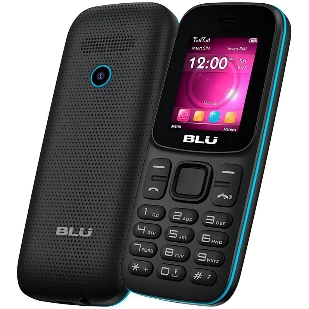 Celular BLU Zoey Z5 3G Teclado Grande Rádio FM Bateria Forte
