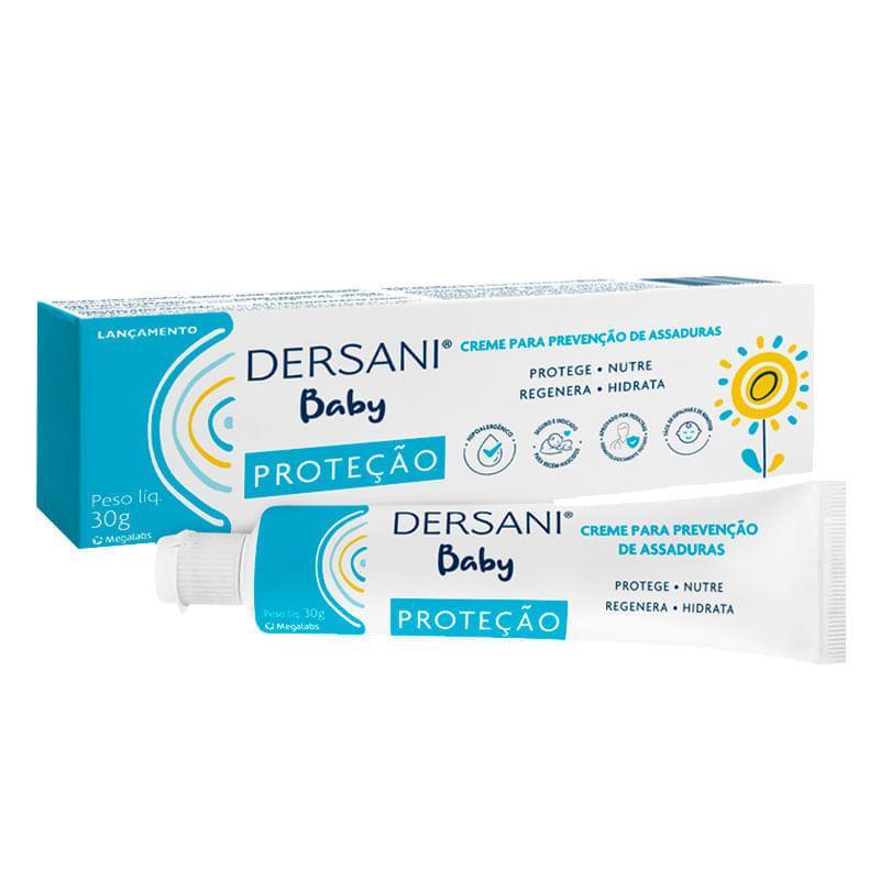 Creme para Prevenção de Assaduras Dersani Baby Proteção 30g em Oferta na Shopee