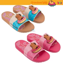 Chinelo Papete Feminino Slide Infantil Grendene Capybara Capivara