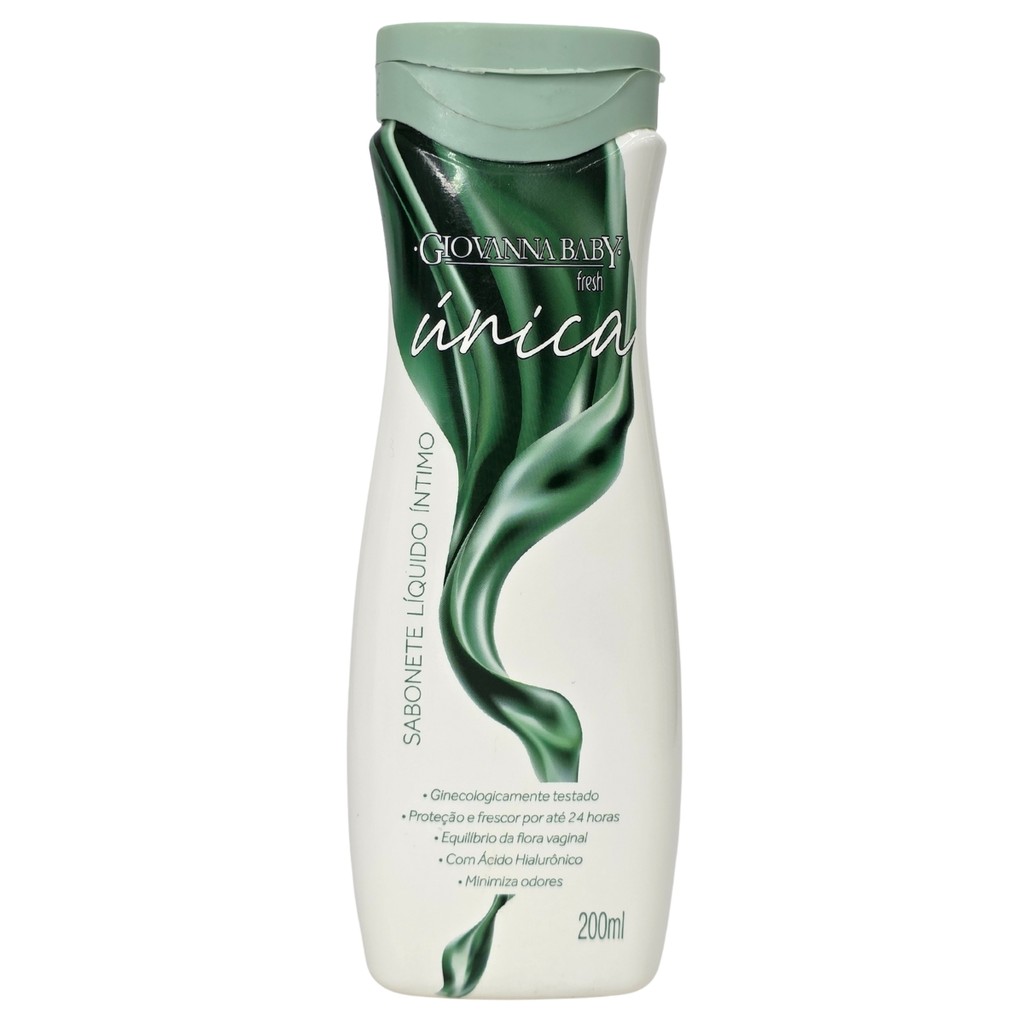 Sabonete Líquido Íntimo Única Fresh Vegano Giovanna Baby 200ml