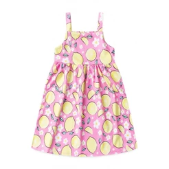 Vestido Feminino Infantil Doce Limonada