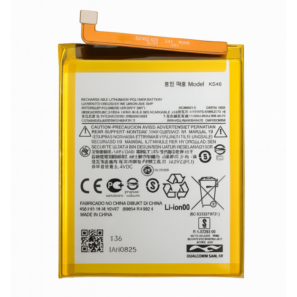 Bateria Compatível Moto E6 Play  E6s - E6i - Ks40  Alta Duração