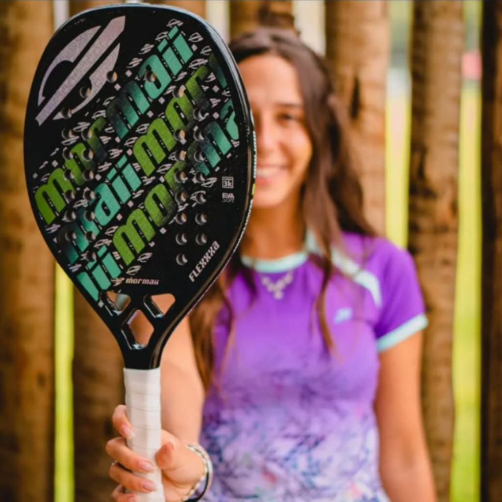 Detalhes do Raquete Flexxxa Beach Tennis Mormaii Profissional Avançado