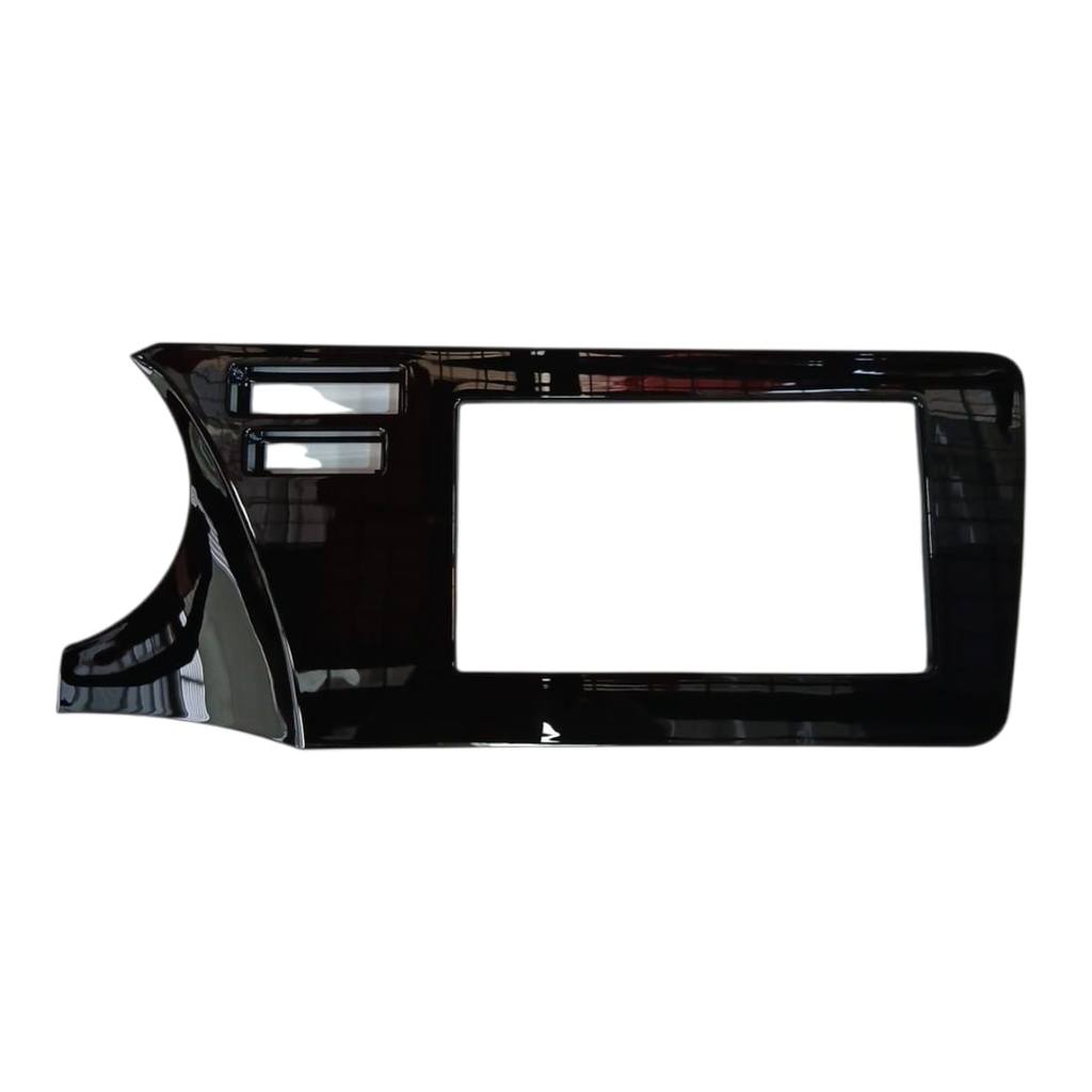 Moldura 7 Polegadas Honda City 2015 A 2021 Black Piano Resistente Com Encaixe Fácil em Oferta na Shopee
