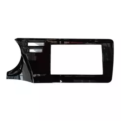 Moldura 7 Polegadas City 2015 A 2021 Black Piano Resistente Com Encaixe Fácil