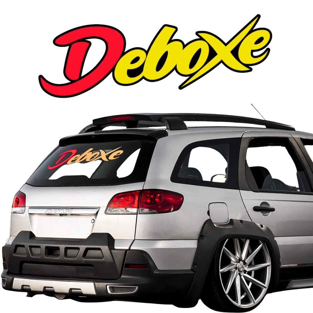 Adesivo Deboxe Médio 60x17 Som Automotivo Deboche Carro Rebaixado