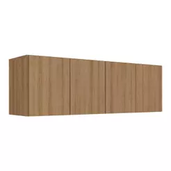 Armário De Cozinha Aéreo 4 Portas Multimóveis Mp2156 Rustic Rustic