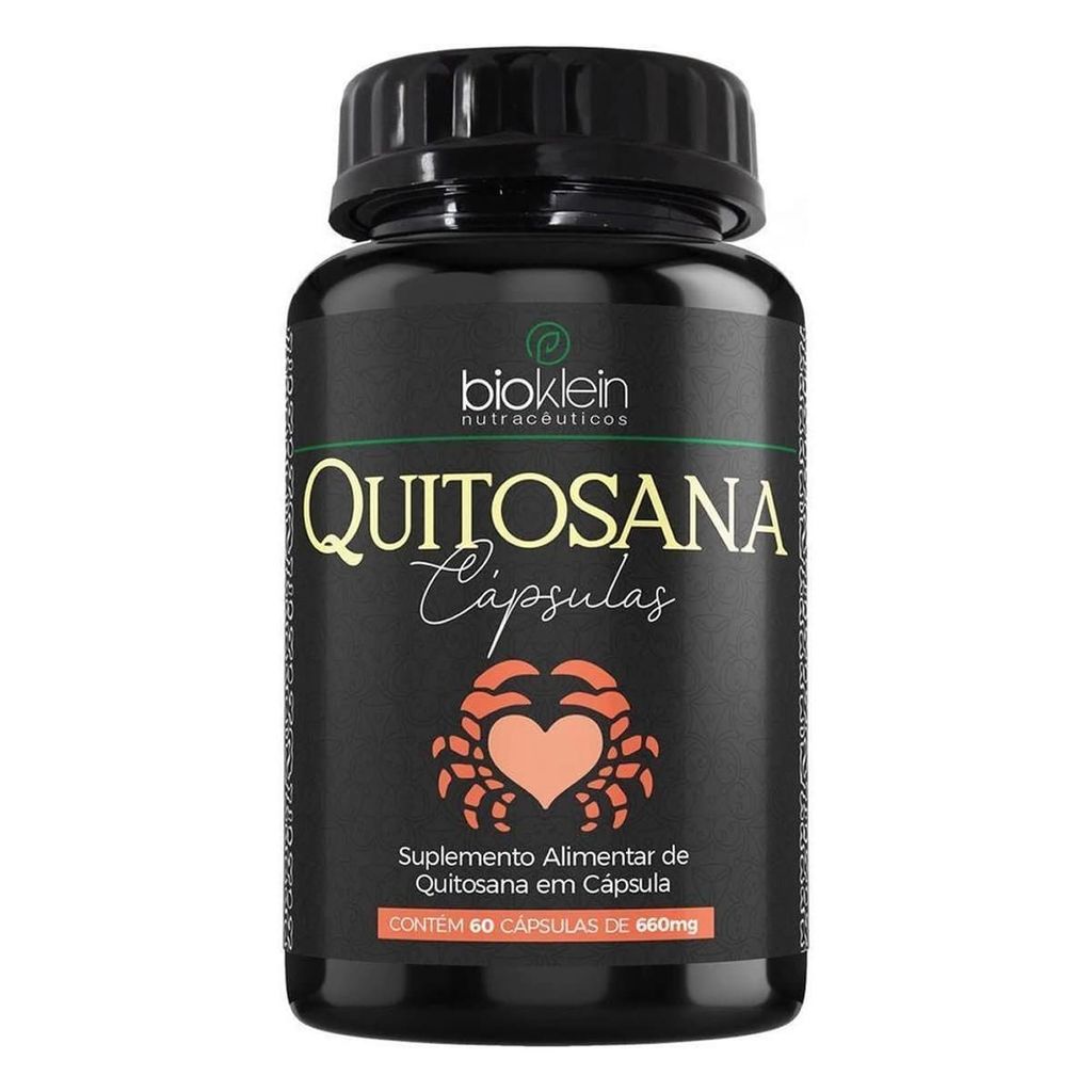 Quitosana - 60 Cápsulas - Bioklein em Oferta na Shopee