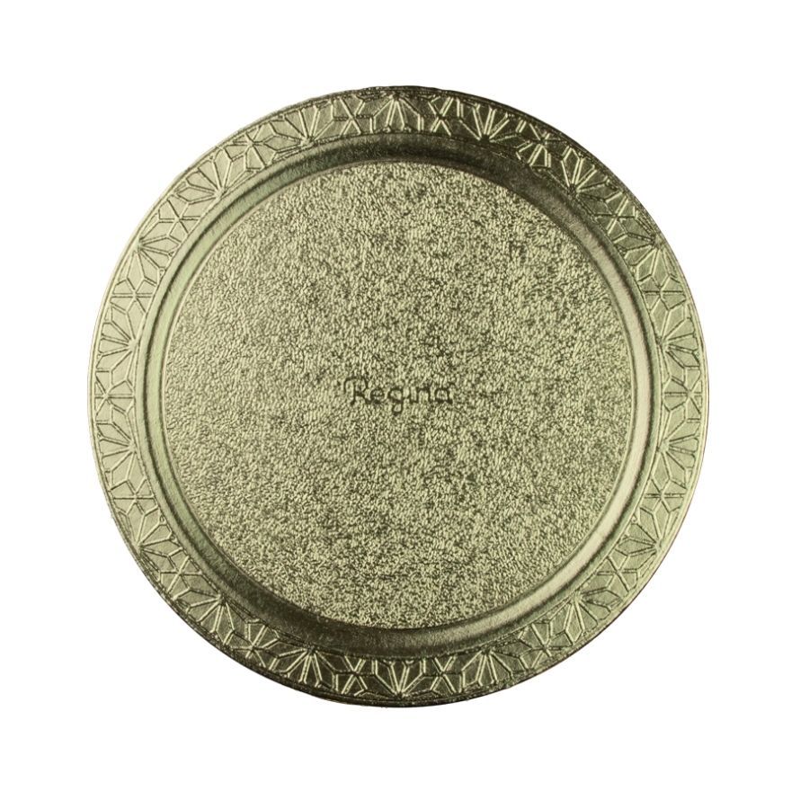 Base para Bolo Cake Board Redondo - Ouro - 21cm - 1 unidade - Regina - Rizzo