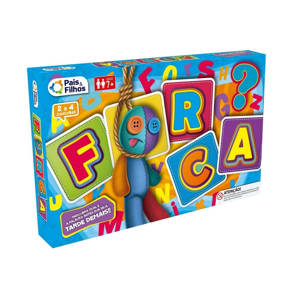 Jogo De Tabuleiro Jogo Da Forca Brinquedo Pedagógico Educativo em Oferta na Shopee