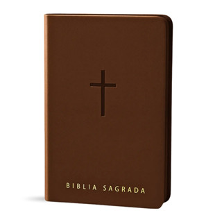 Bíblia Slim | NVT | Mapa Mental | Capa Luxo | Marrom em Oferta na Shopee