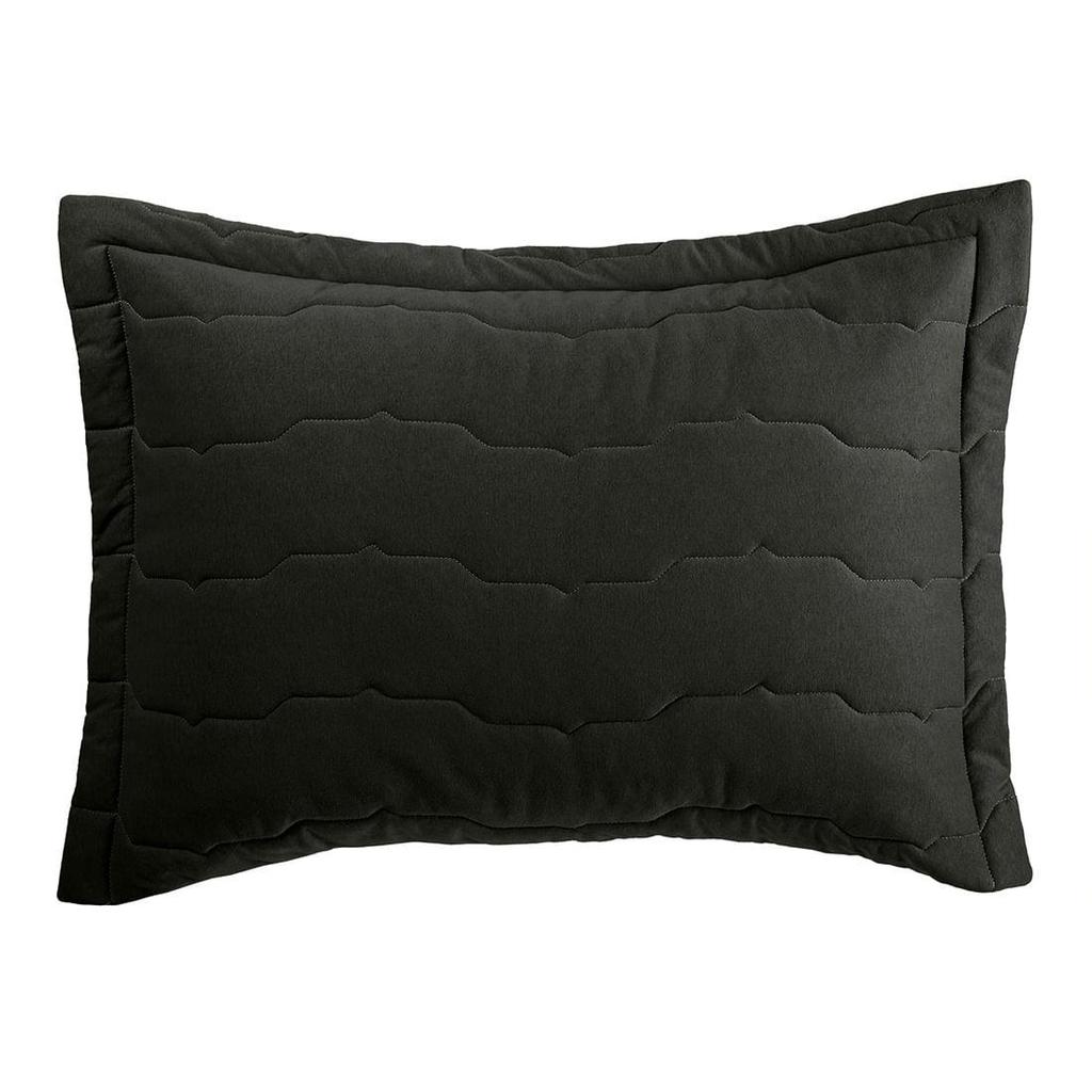 Porta Travesseiro   Altenburg Malha Fio Penteado Preto Primitivo em Oferta na Shopee