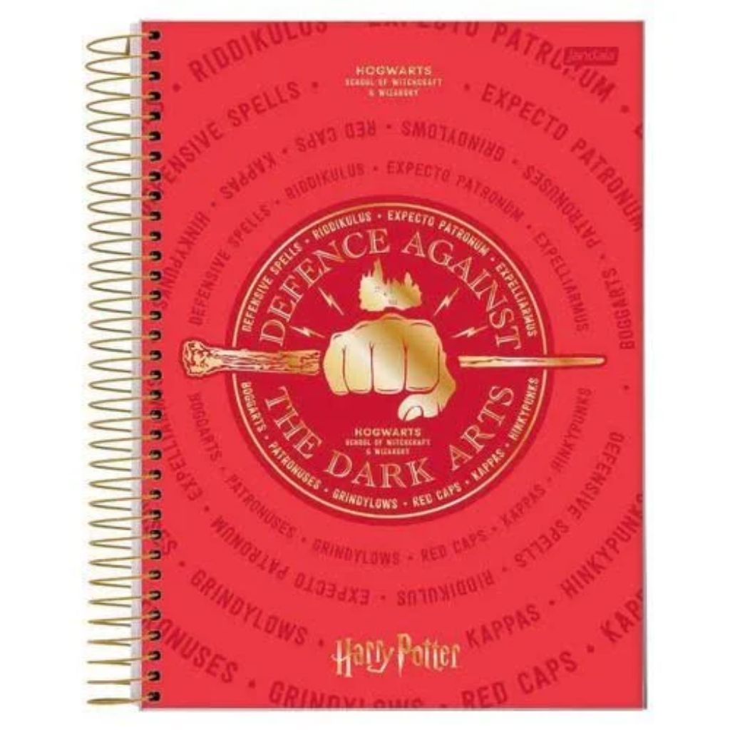 Caderno De 1 Materia Espiral Univ Cd 96fls Harry Potter
