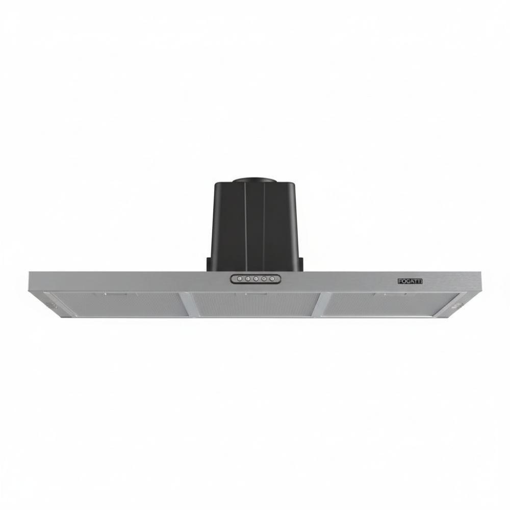 Depurador Fogatti Compact New Embutir Inox 90Cm Inox 110V