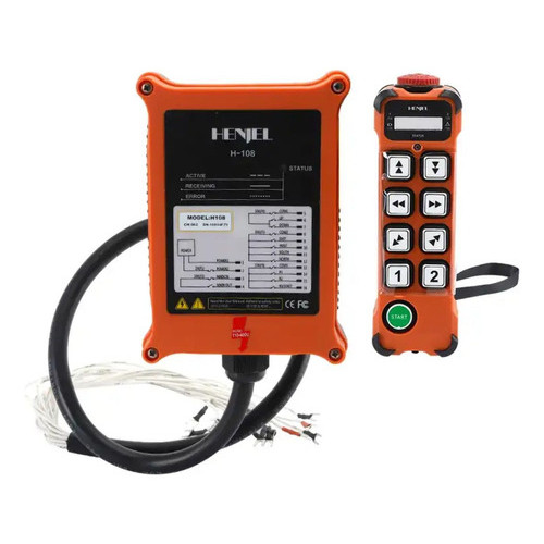 Controle Remoto Para Ponte Rolante E Talhas Henjel H-108