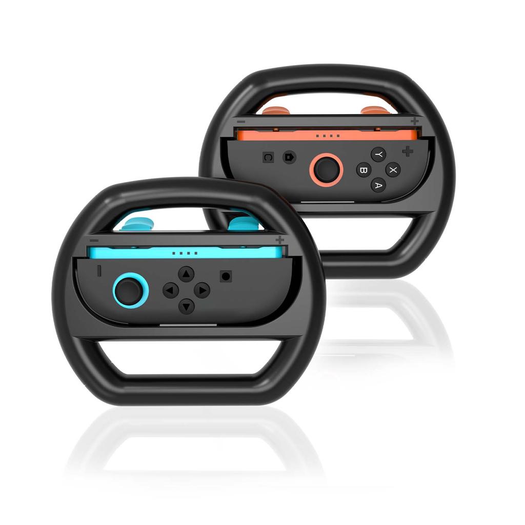Kit 2 Suporte Grip Volante Controle Para Joy-con Switch 2
