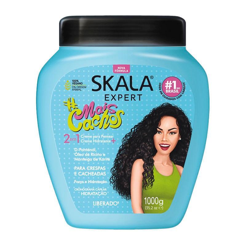 Creme para Pentear + Creme Hidratante Skala Expert #MaisCachos 1kg em Oferta na Shopee