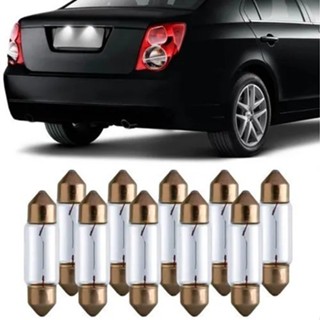 Kit 20 Lampadas C5W Torpedo 36mm 12v 5w SV8.5 - Rt0533 em Oferta na Shopee