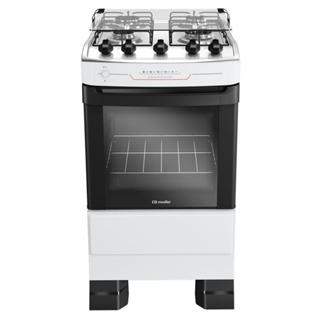 Fogão Mueller 4 Bocas Com Mesa Inox E Acendimento Automático Total Branco Mfi4bf Bivolt em Oferta na Shopee
