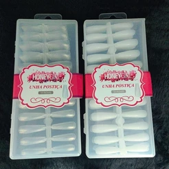 Unhas Postiças Bailarina Transparente Honey Girl 240und