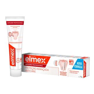 Creme Dental Elmex Anticárie Professional 110g em Oferta na Shopee