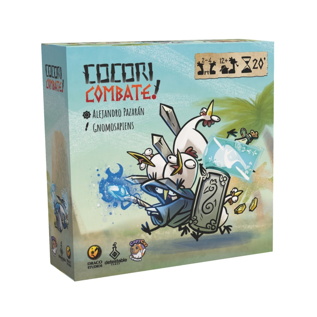 Jogo de Cartas Cocoricombate Card Game Capycat Games
