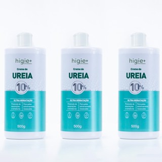 Kit 03 Frascos de Creme de Ureia 10% 500 em Oferta na Shopee