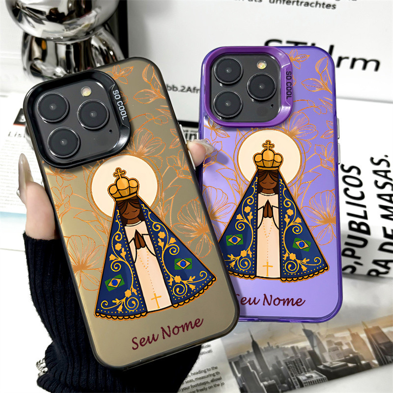 Capinha personalizada Nossa Senhora Aparecida redmi note 8 pro 9s 10 12 4g 13 4g