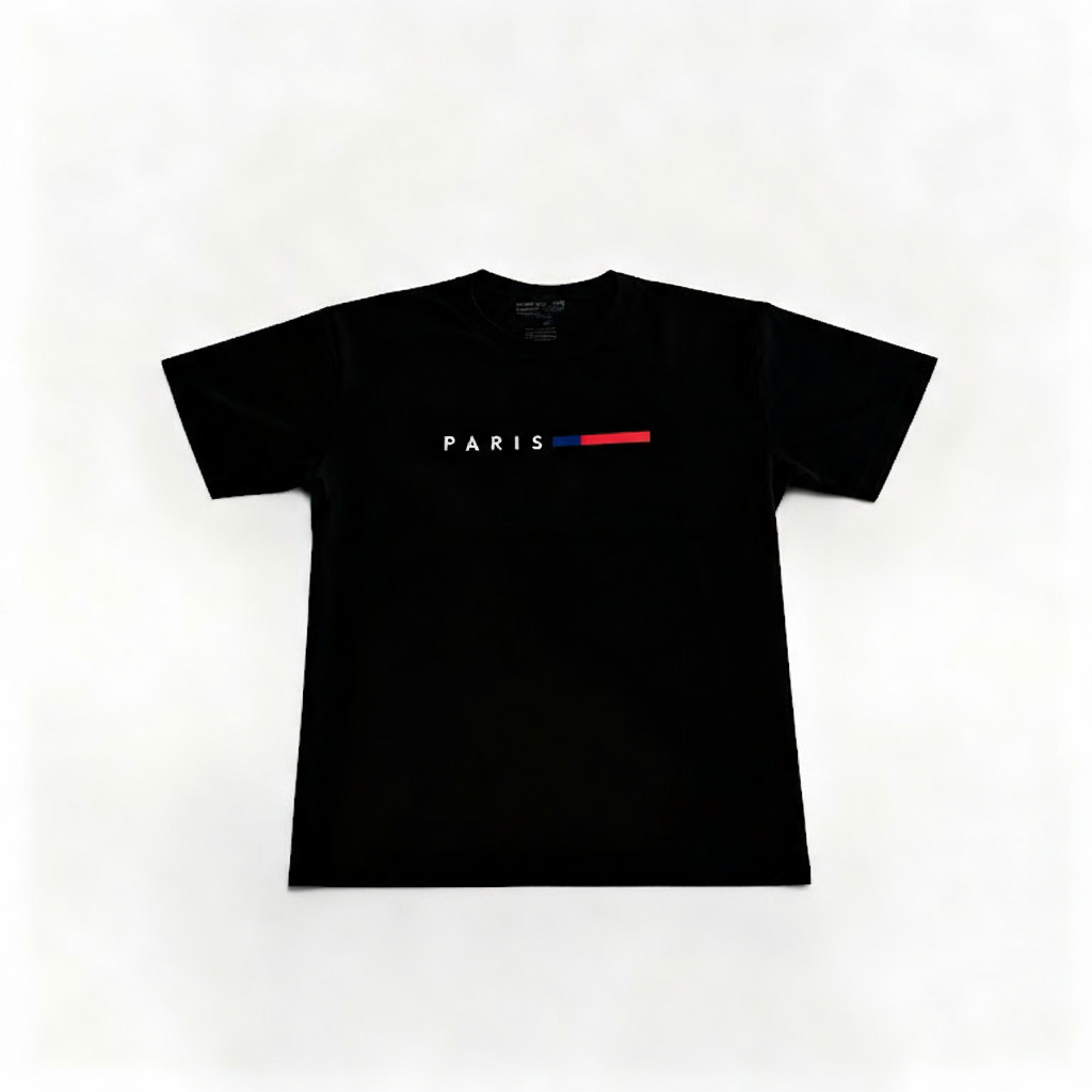 Camiseta Masculina T-shirt | Paris Stripe | Estampa Clássicas Premium | 100% Algodão 30.1 Malha