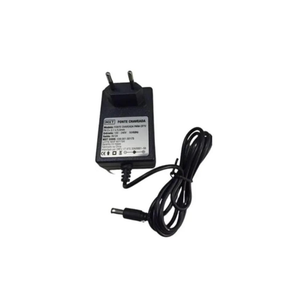 FONTE CHAVEADA MXT MX-09V2 9V 2A C- P/PEDAL OU TECLADO ( MXT- 106 )