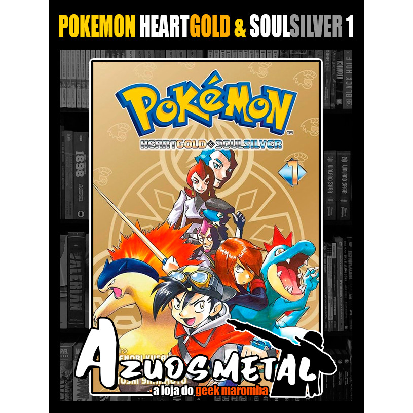 Pokémon: Heart Gold & Soul Silver - Vol. 1 [Mangá: Panini]