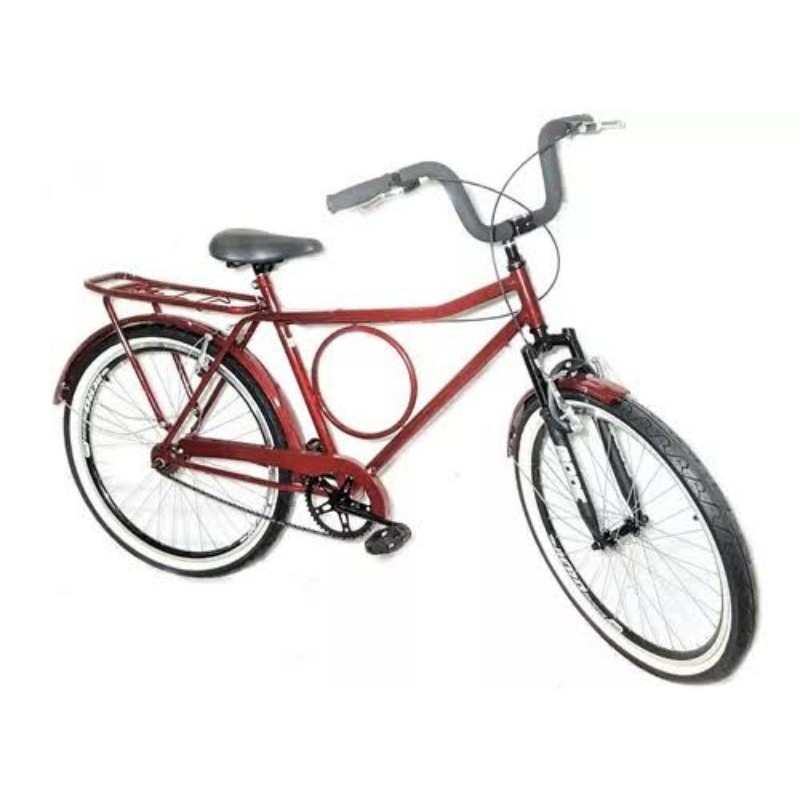 Bicicleta caloi Aro 26 Barra Forte Com  Suspensão