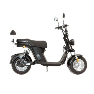 Bicicleta Elétrica Harlley Yiwu 16 1000w 32km/H Capacidade 240kg - Bivolt, Preto em Oferta na Shopee