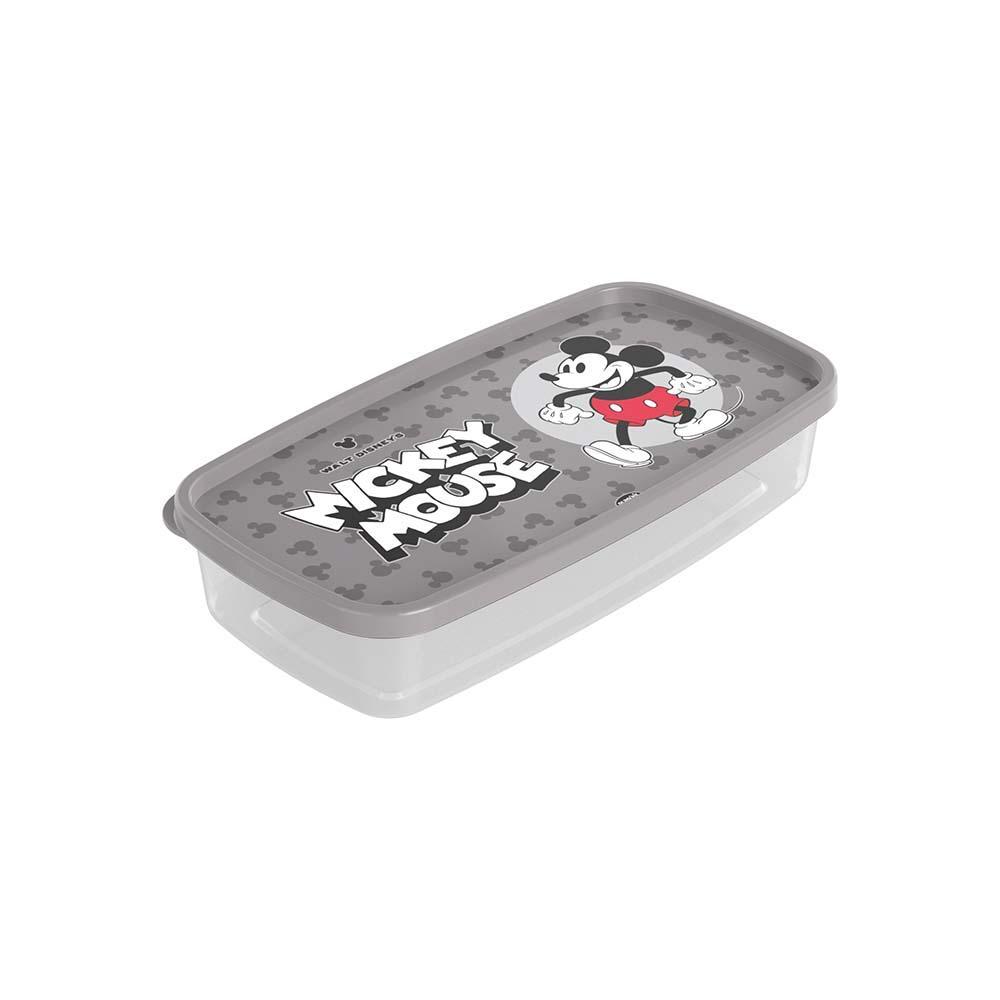 Pote Mickey Retangular Plástico 1,43 L Plasútil em Oferta na Shopee
