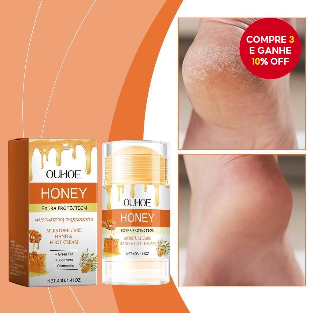 Creme Hidratante para os Pés, Alívio para Pés Secos e Rachados, Creme Reparador com Ureia, Hidratação Intensiva, Ideal