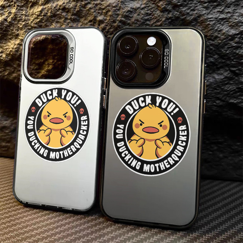 Capinha Trendy yellow duck Samsung A07 A17 A15 A16 A54 A55 A34 A23 A35 S21 S22 S23 S24 FE ultra S25 