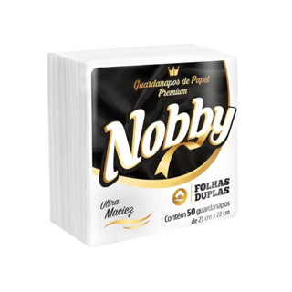 Kit Com 5 E 10 Guardanapo De Papel Folha Dupla Nobby 21x22cm Mesa 50 Folhas em Oferta na Shopee